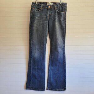 Levis Jeans JUNIORS Size 9 Signature Low Slim Boot Dark Blue Bootcut